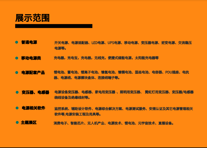 展会会刊参展商名录